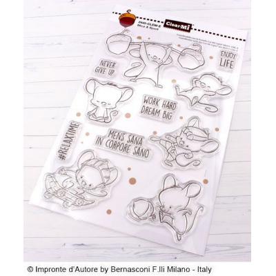 Impronte d’Autore Clear Stamps - Mice & Sport